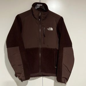 North Face brown Denali fleece